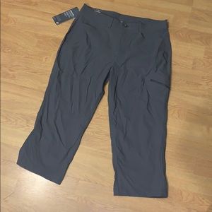 NWT Eddie Bauer Rainier Capris - Gray, Size 12